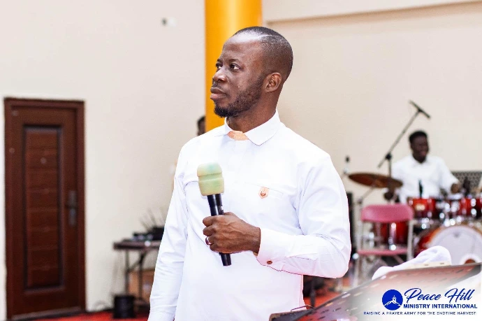 Church member listening to sermon